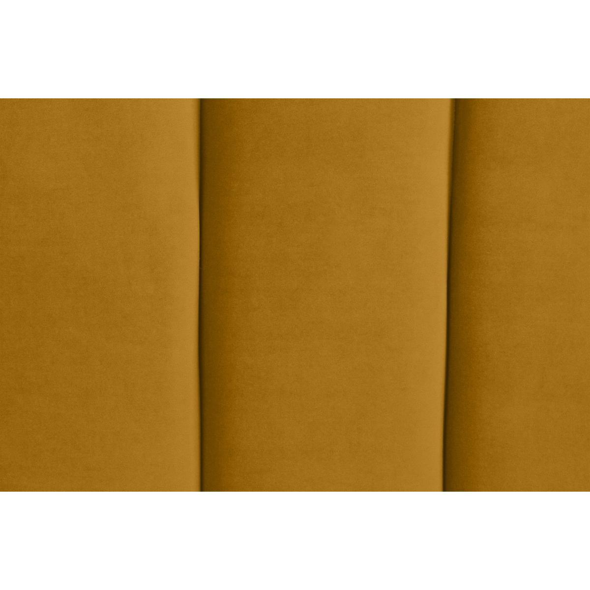 Delia King Size Bed, Marigold Velvet – image 8