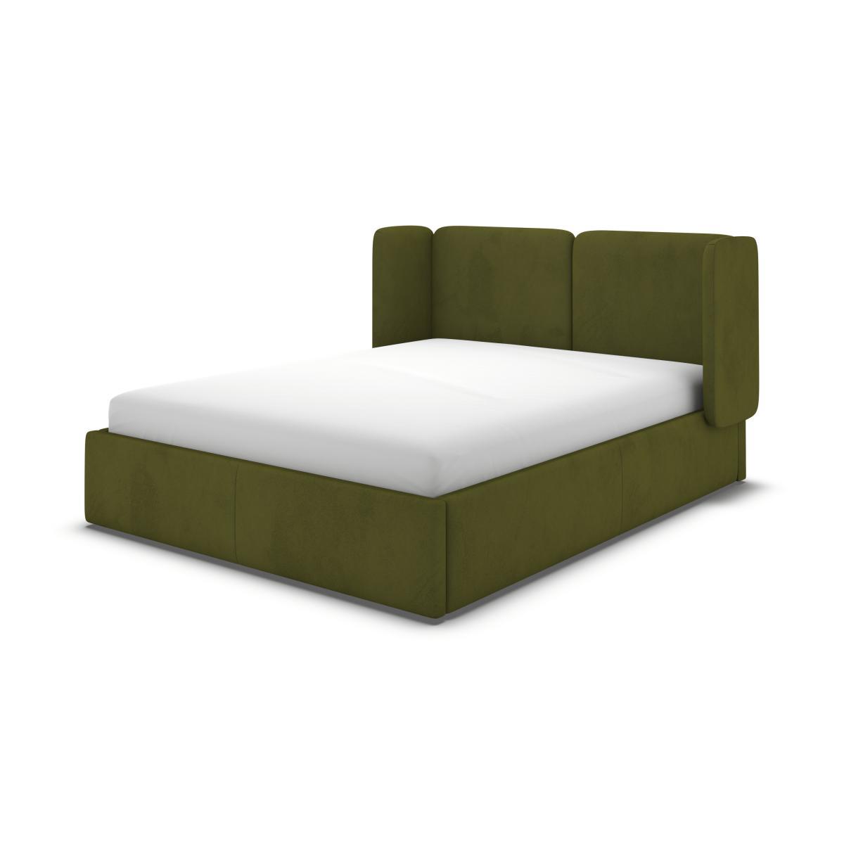 Ricola Super King Size Ottoman Storage Bed, Nocellara Green Velvet – image 2
