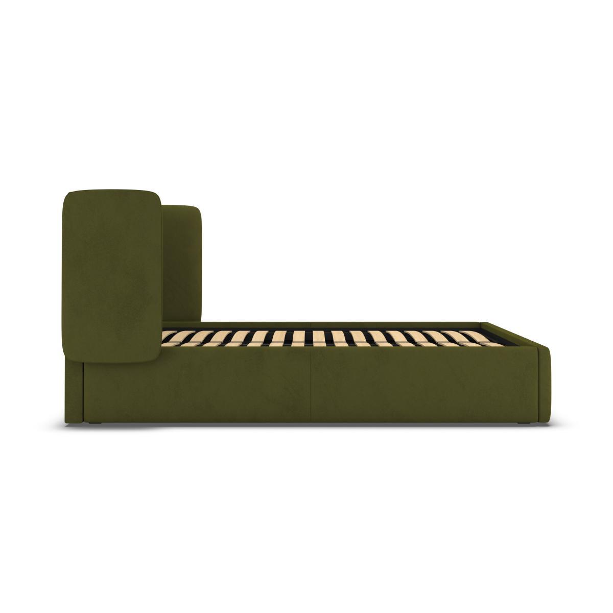 Ricola Super King Size Ottoman Storage Bed, Nocellara Green Velvet – image 7