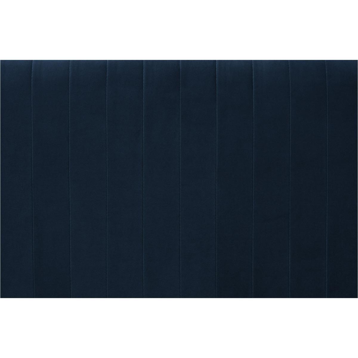 Ilana King Size Bed, Sapphire Blue Velvet – image 7
