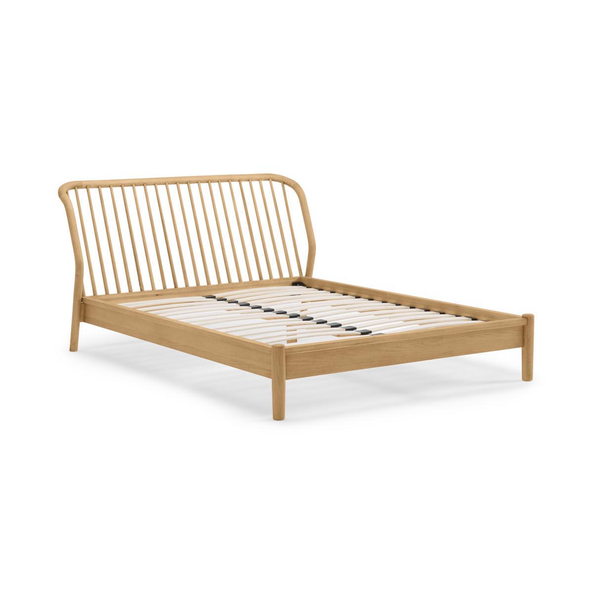 Tacoma King Size Bed, Oak – image 3