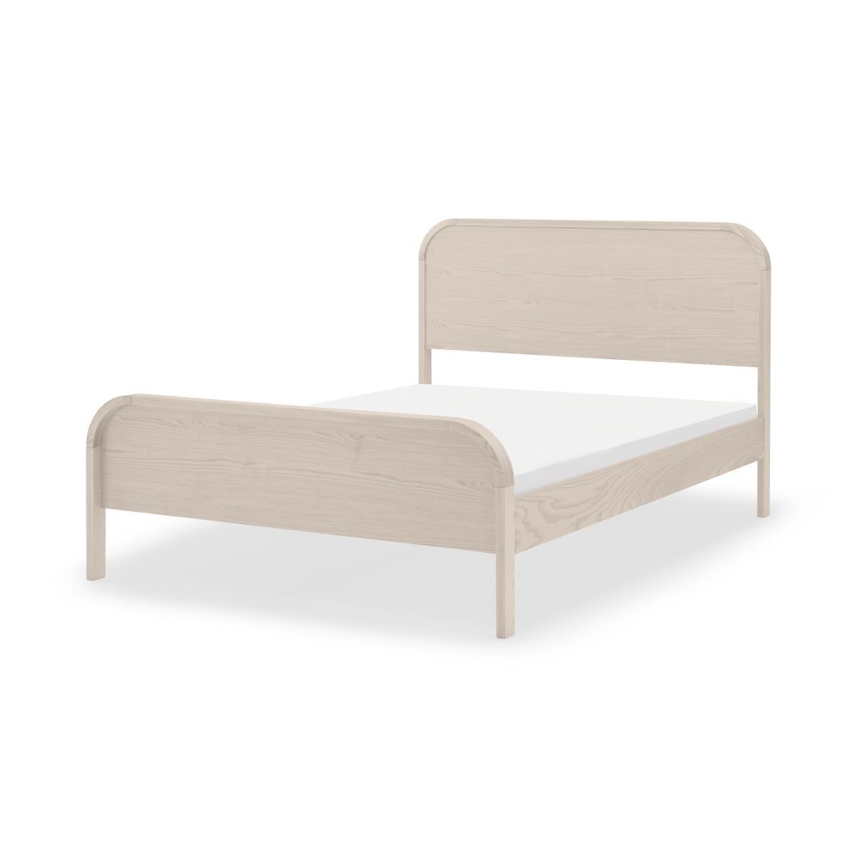Carnell King Size Bed, Grey Wash Ash – image 2