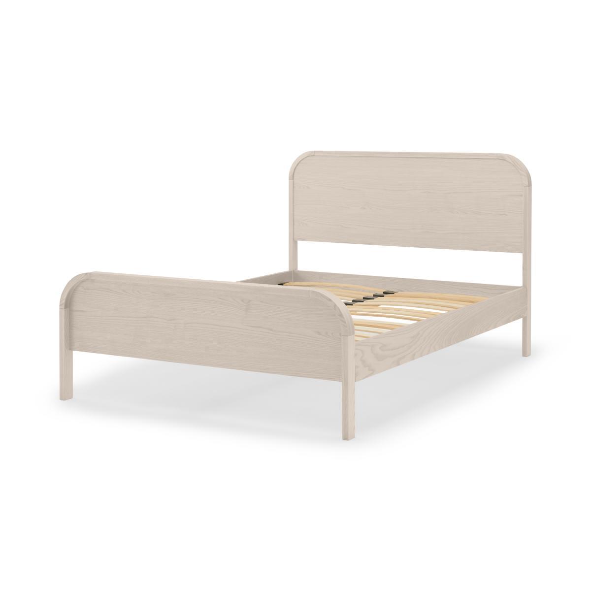 Carnell King Size Bed, Grey Wash Ash – image 3
