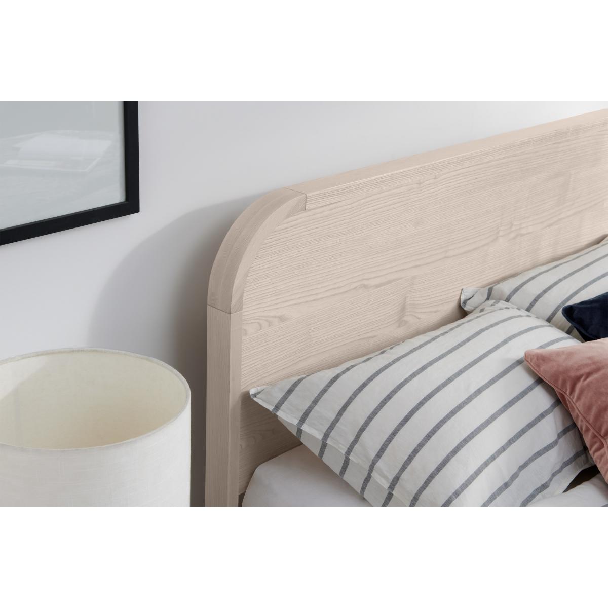 Carnell King Size Bed, Grey Wash Ash – image 5