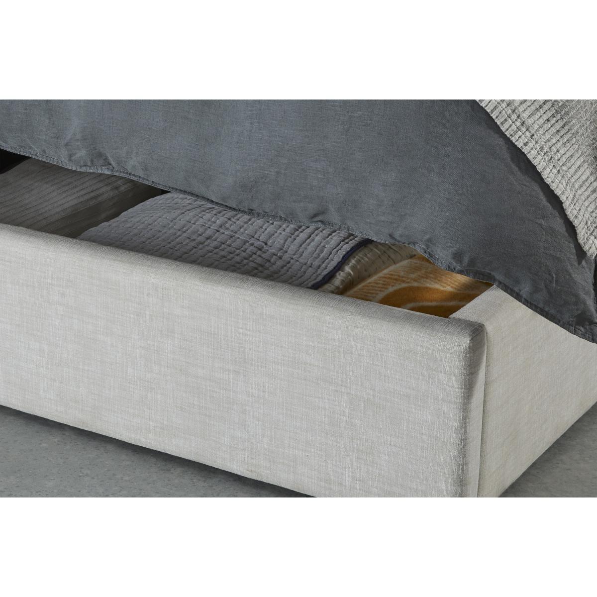 Lamas Super King Size Ottoman Storage Bed, Regal Blue Velvet – image 6