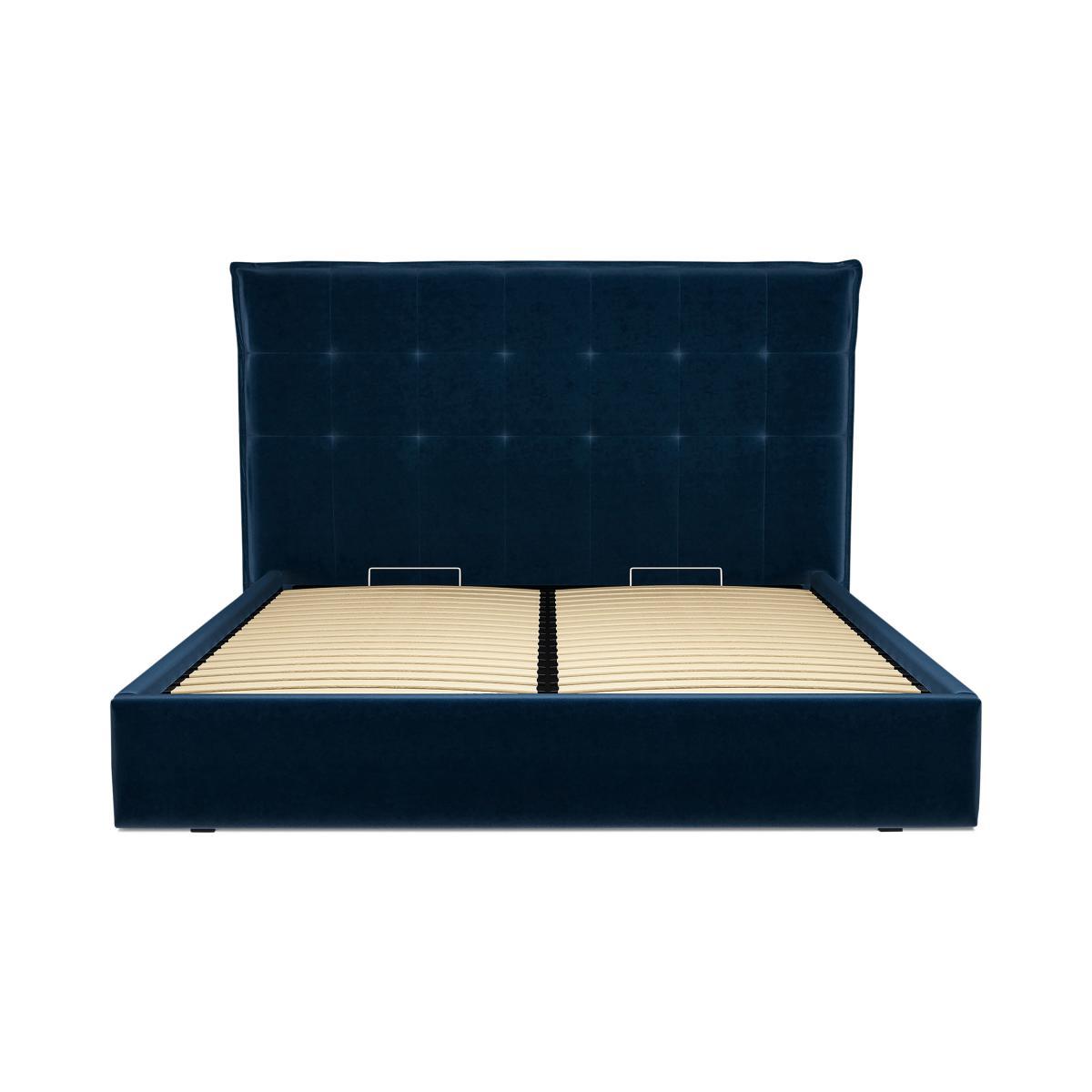 Lamas Super King Size Ottoman Storage Bed, Regal Blue Velvet – image 7