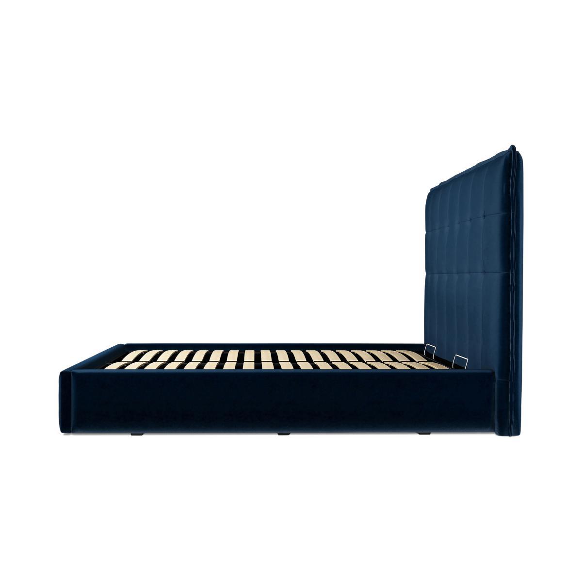Lamas Super King Size Ottoman Storage Bed, Regal Blue Velvet – image 8