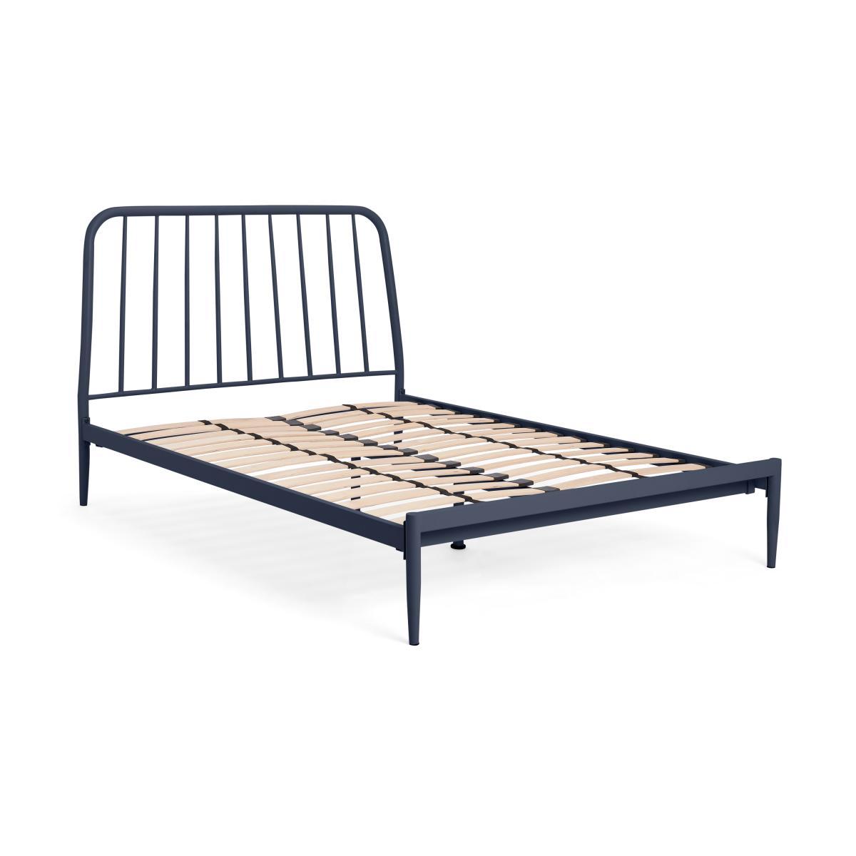 Alana King Size Bed, Deep Navy – image 3