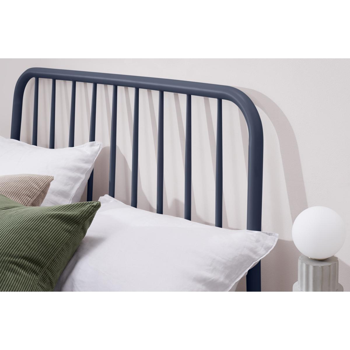 Alana King Size Bed, Deep Navy – image 5