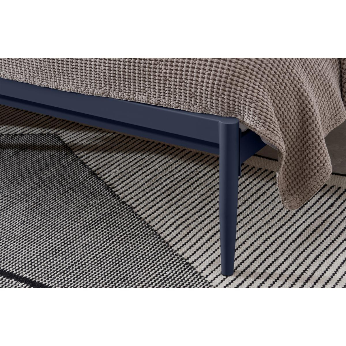 Alana King Size Bed, Deep Navy – image 6