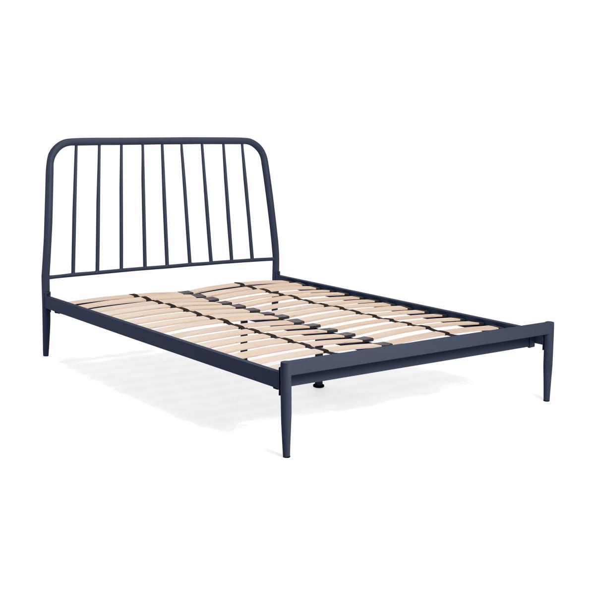 Alana King Size Bed, Deep Navy – image 1