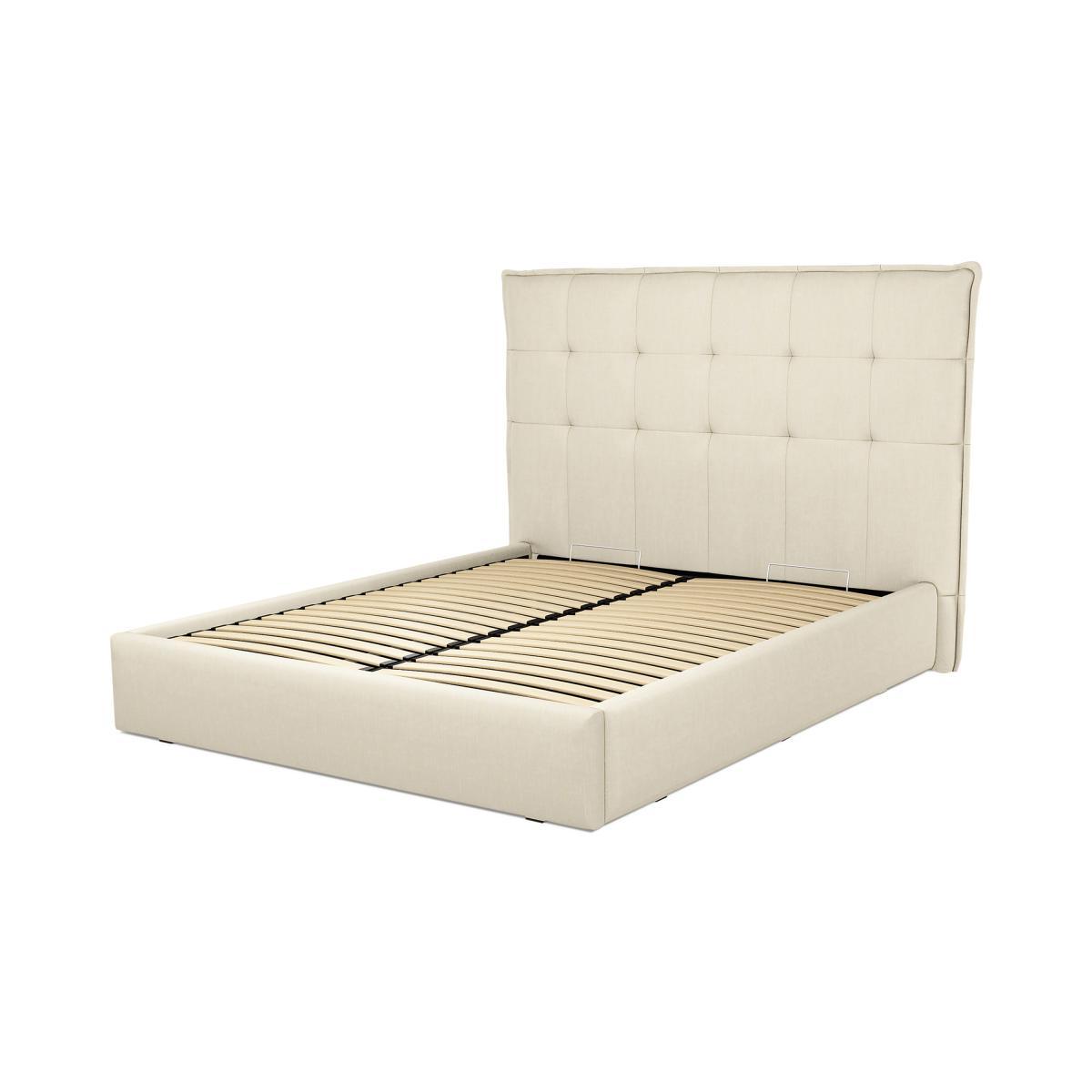 Lamas King Size Ottoman Storage Bed, Putty Cotton – image 3