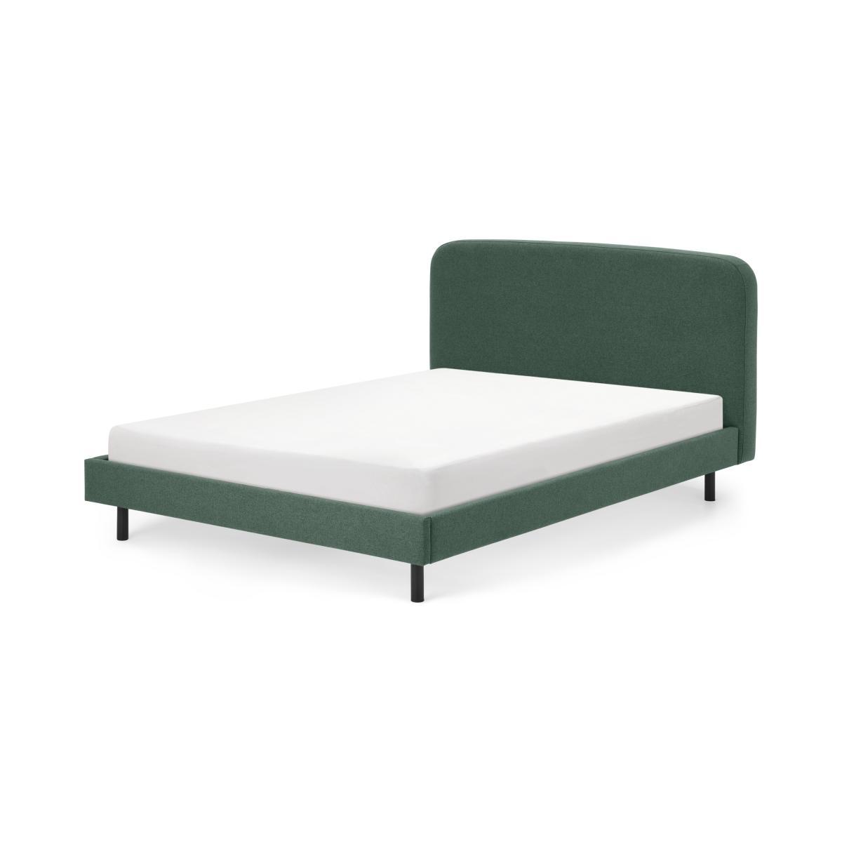 Besley King Size Bed, Bay Green & Black – image 2