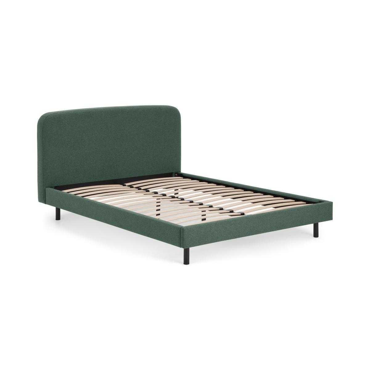 Besley King Size Bed, Bay Green & Black – image 3