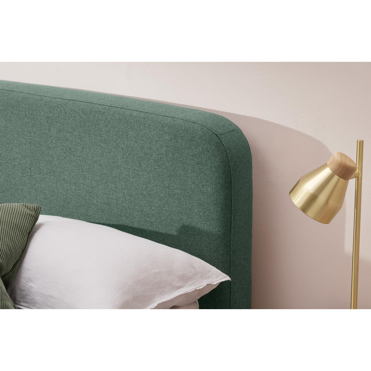 Besley King Size Bed, Bay Green & Black – image 6
