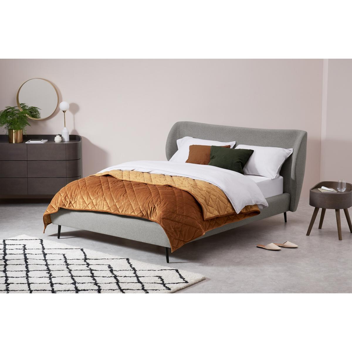 Topeka King Size Bed, Mountain Grey – image 4