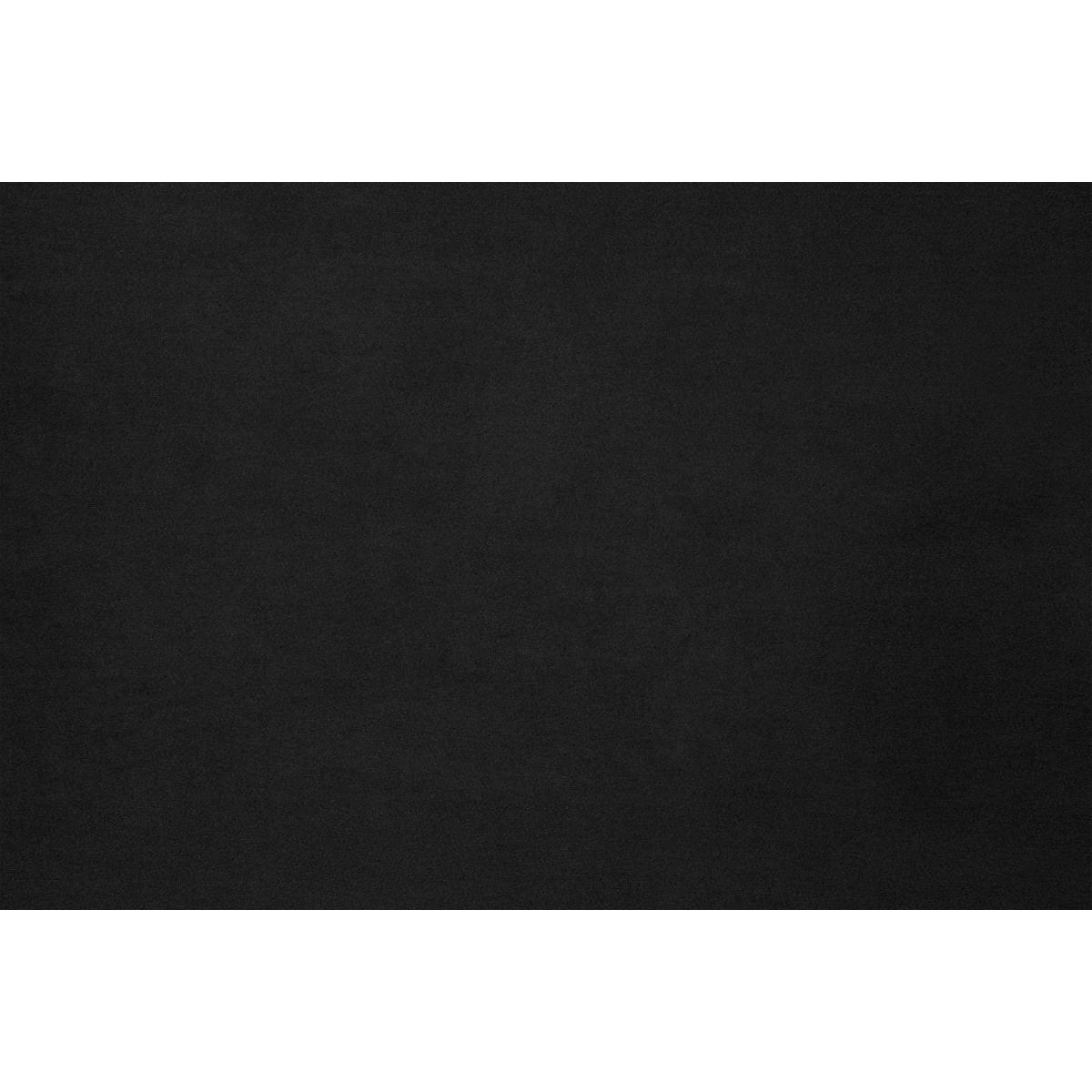 Roscoe King Size Bed, Deep Black Velvet & Dark Stain Oak – image 7