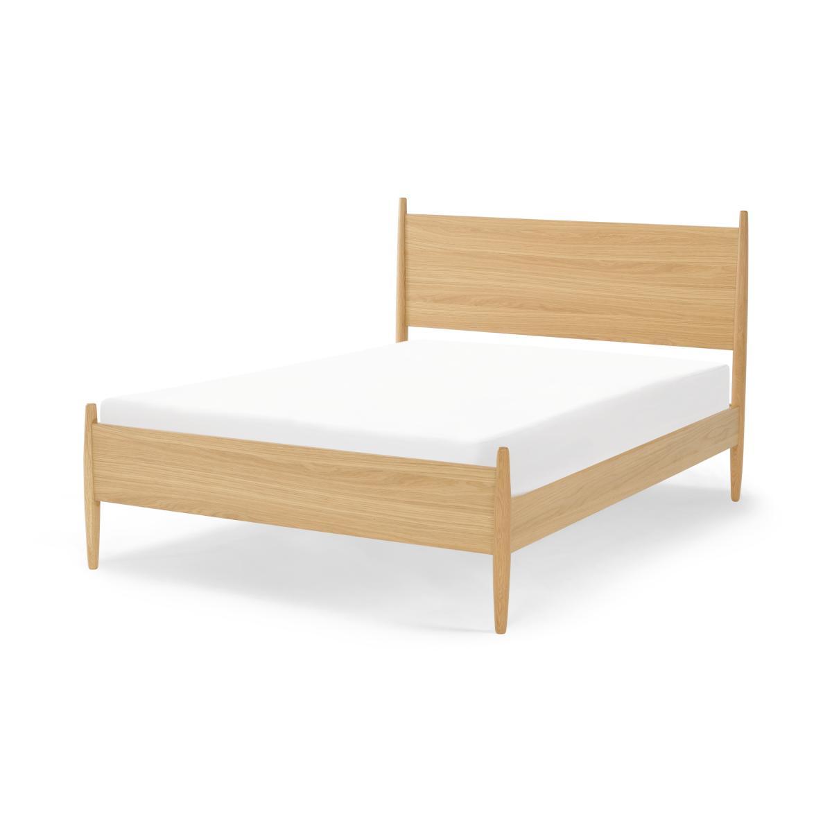 Camello King Size Bed, Oak – image 2