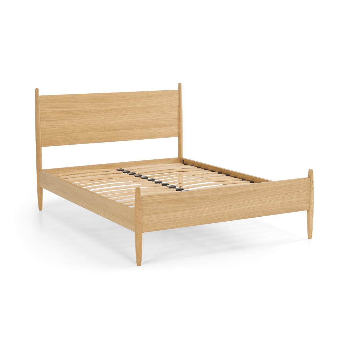 Camello King Size Bed, Oak – image 3