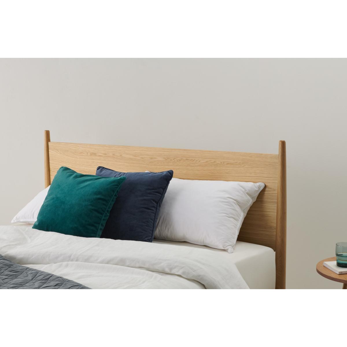 Camello King Size Bed, Oak – image 5