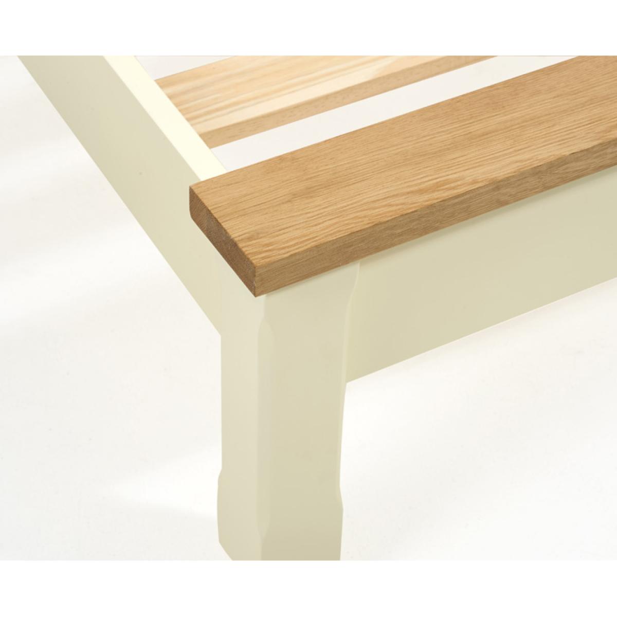 Somerset Oak and Cream King Size Bed – image 7