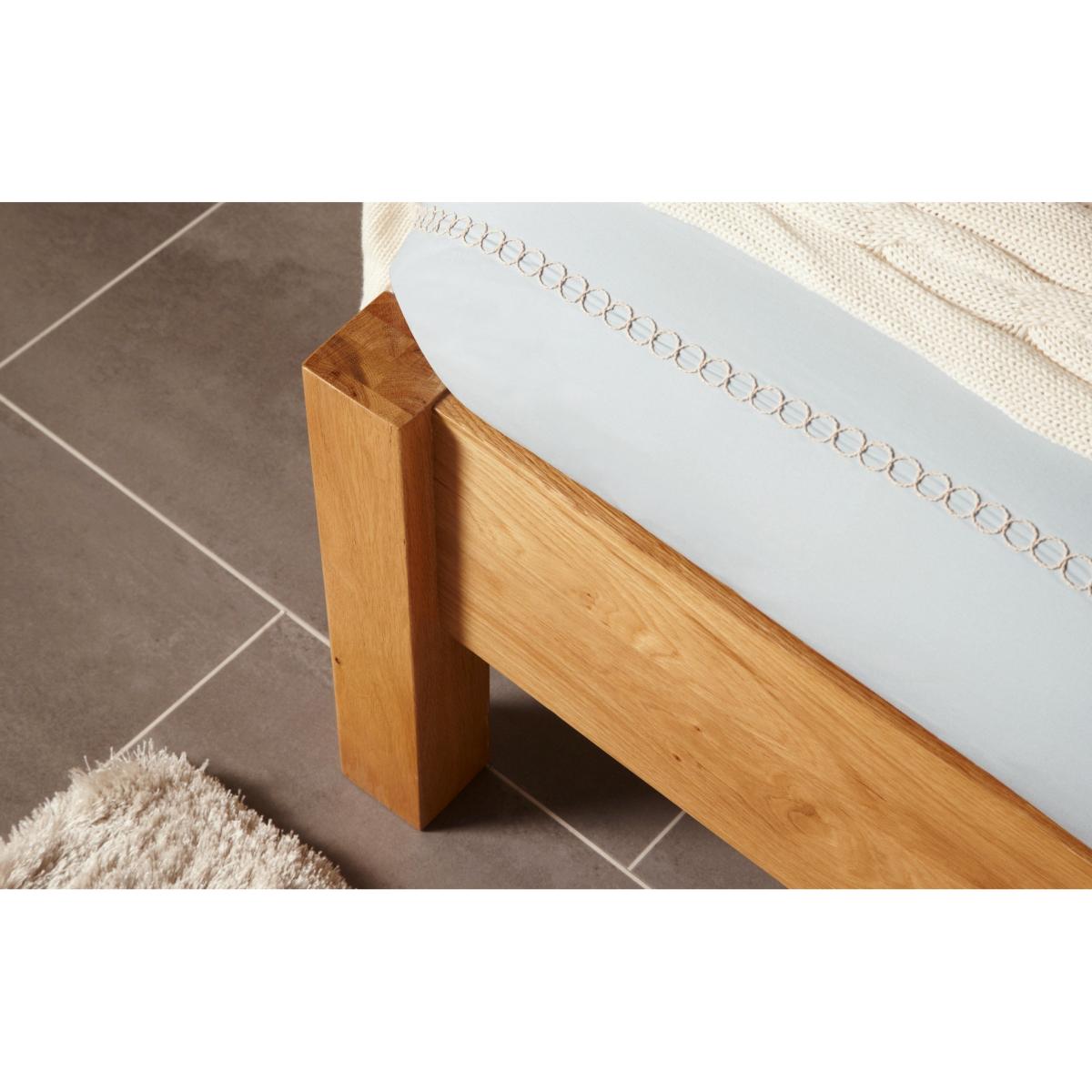 Linkin 150cm King Size Bed in Oak – image 11