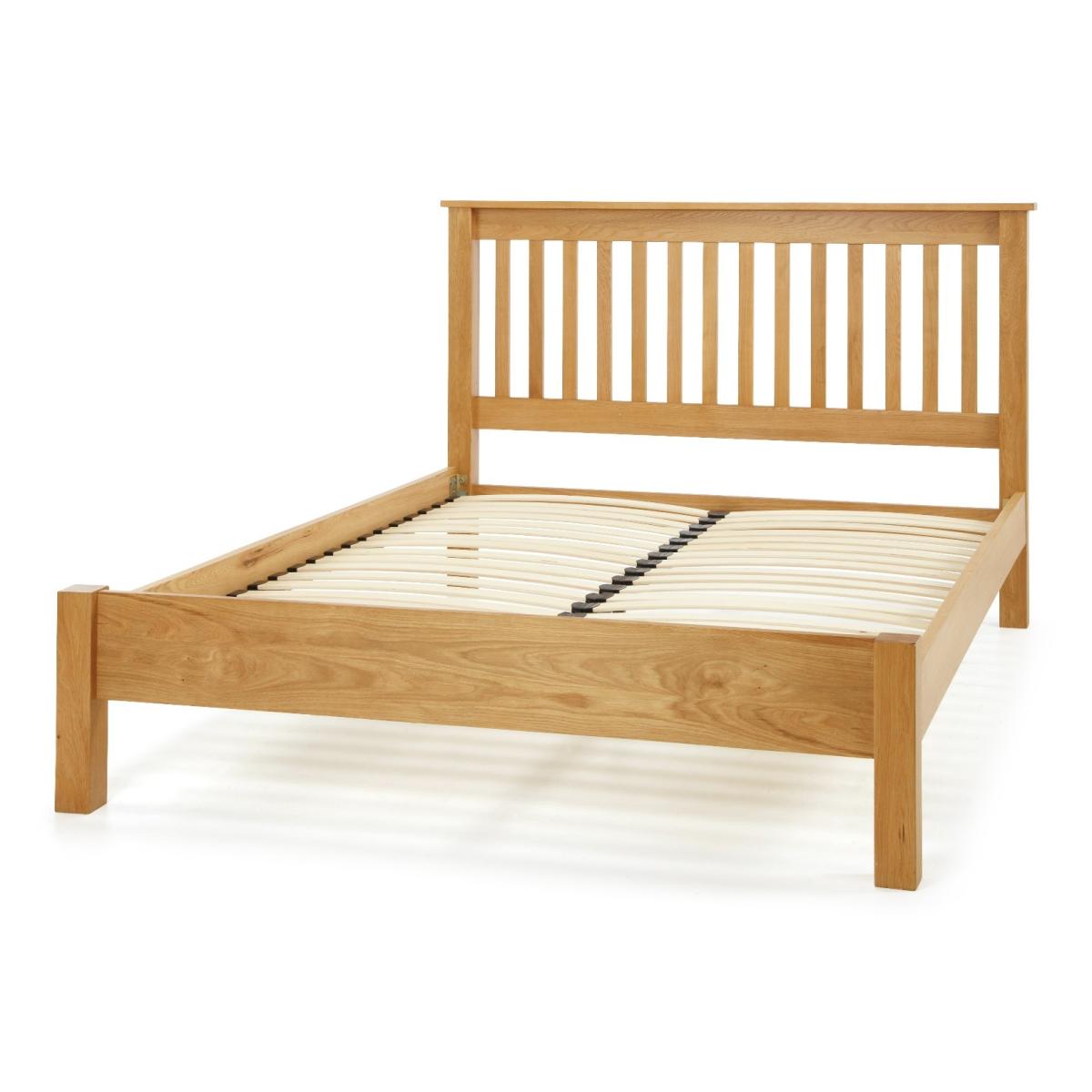 Linkin 150cm King Size Bed in Oak – image 3