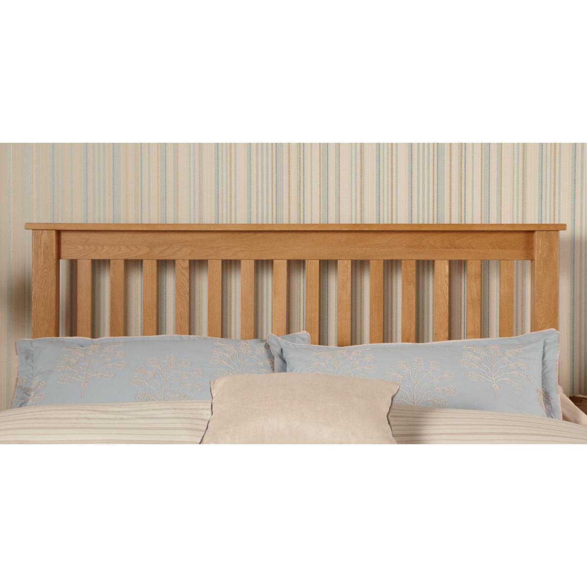 Linkin 150cm King Size Bed in Oak – image 5