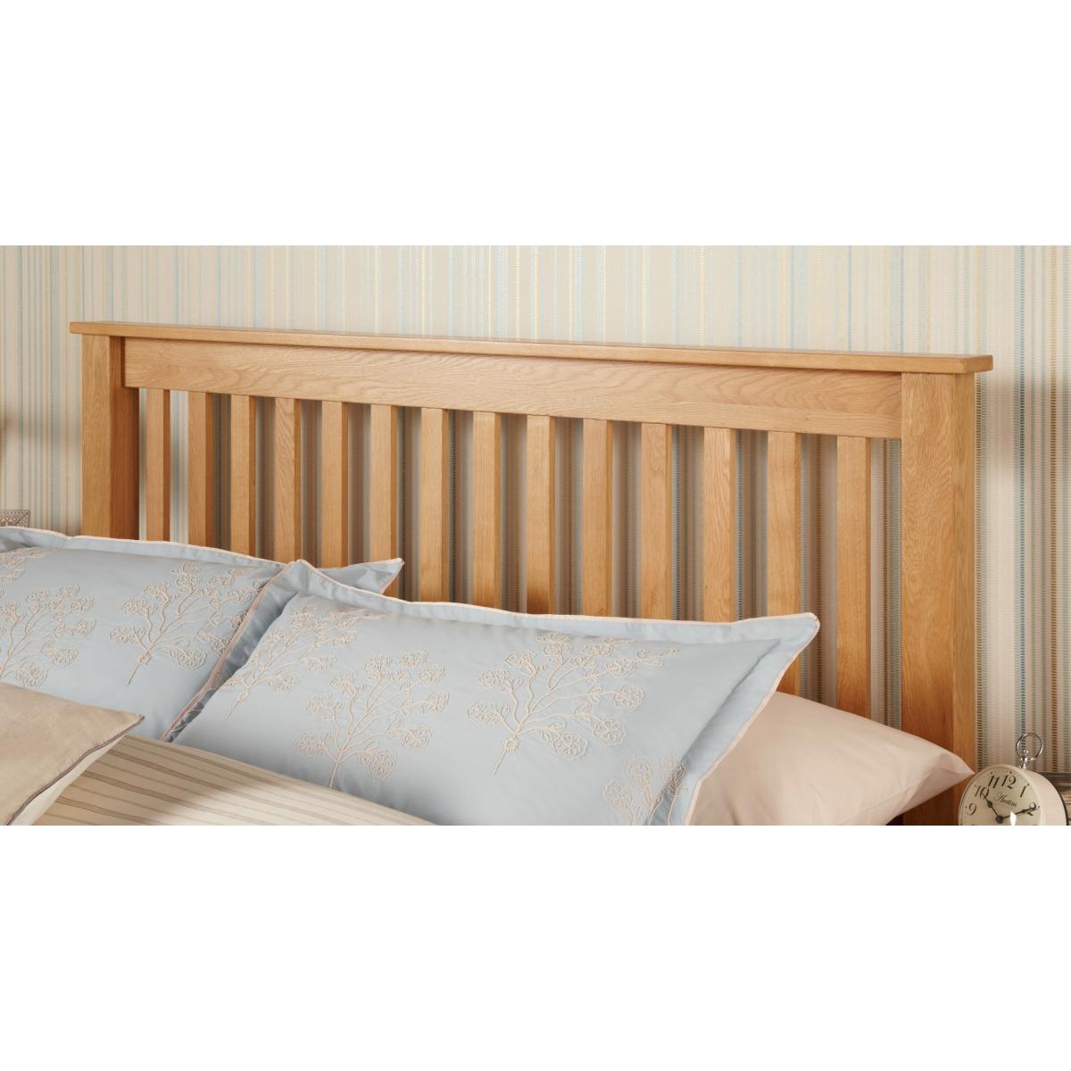 Linkin 150cm King Size Bed in Oak – image 6