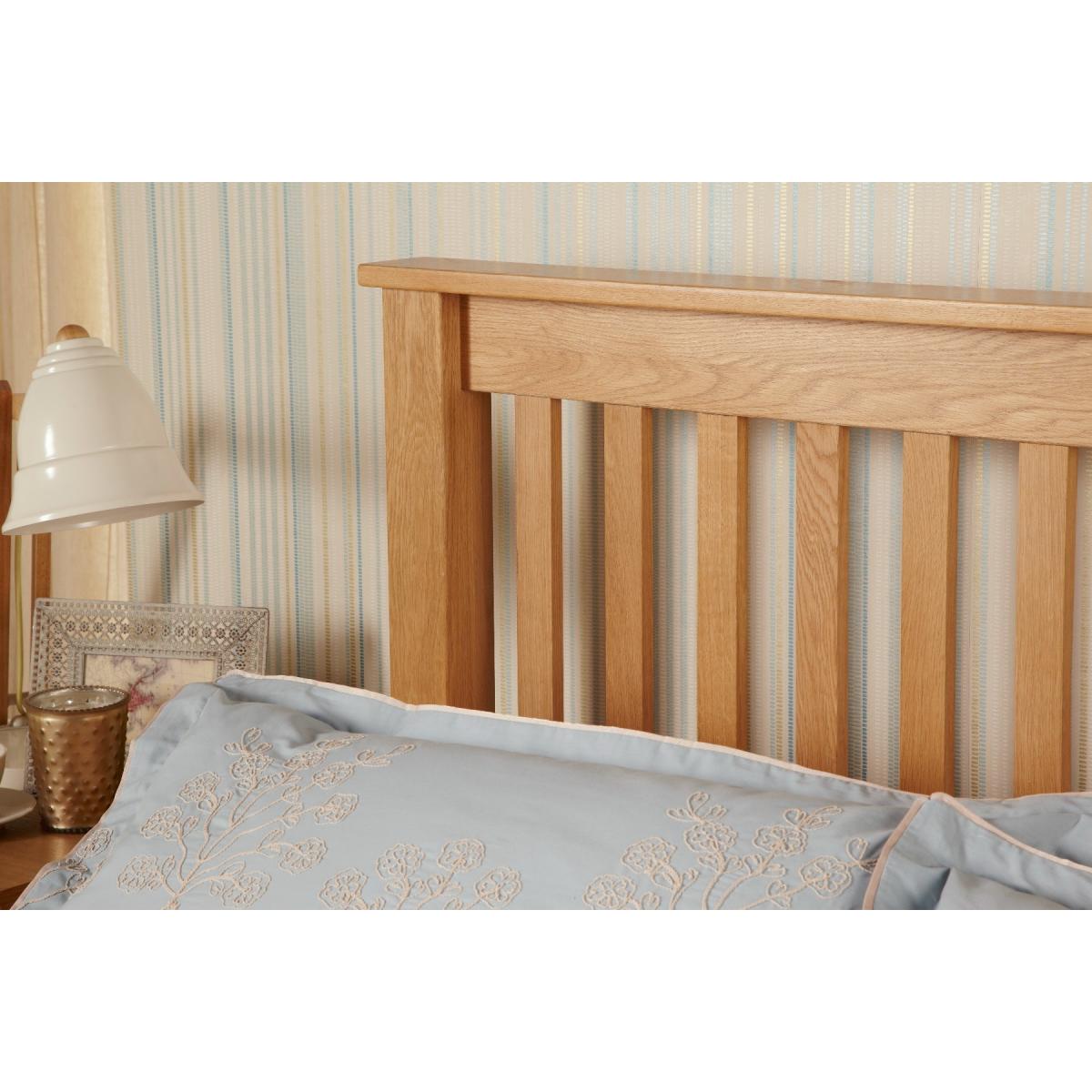 Linkin 150cm King Size Bed in Oak – image 7