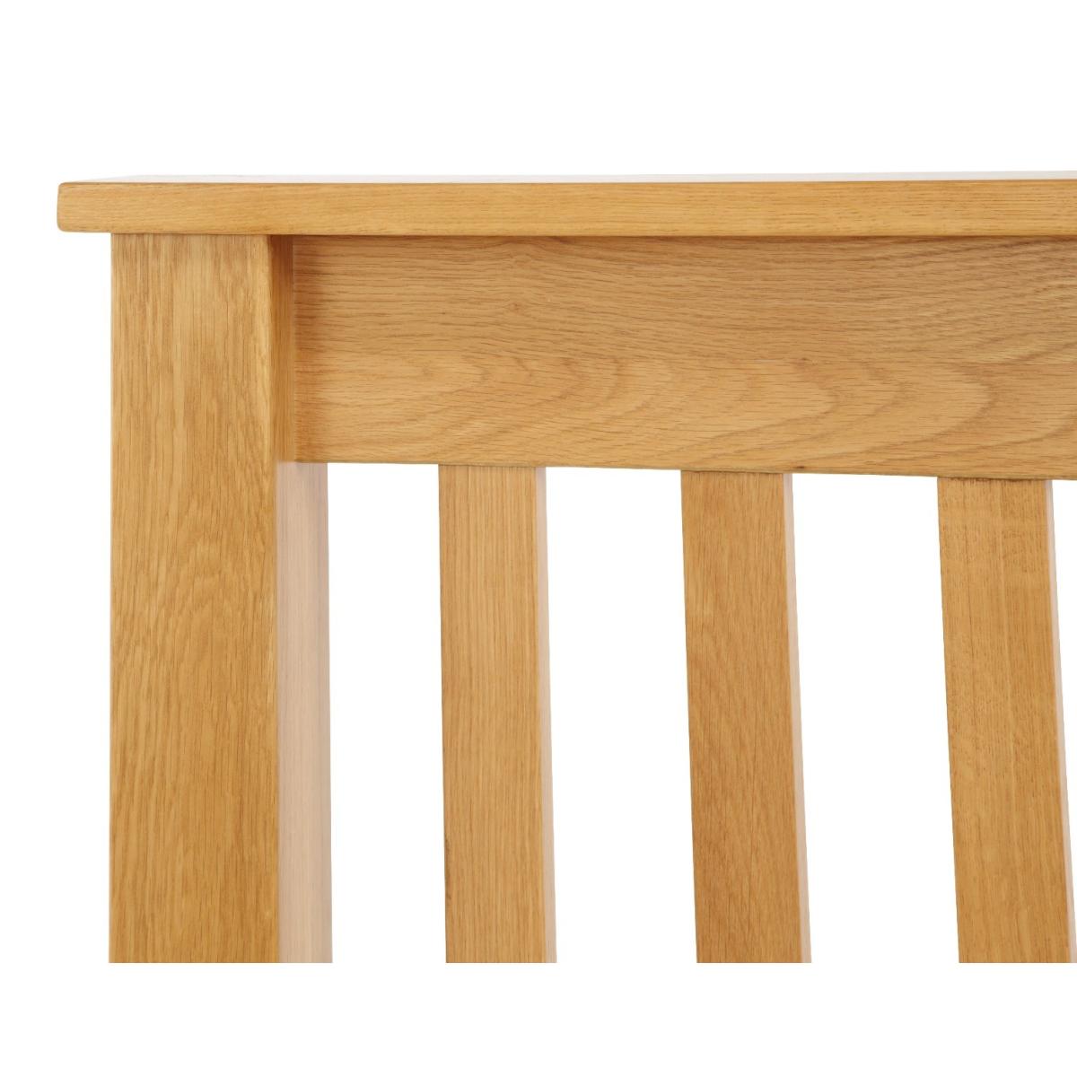 Linkin 150cm King Size Bed in Oak – image 8