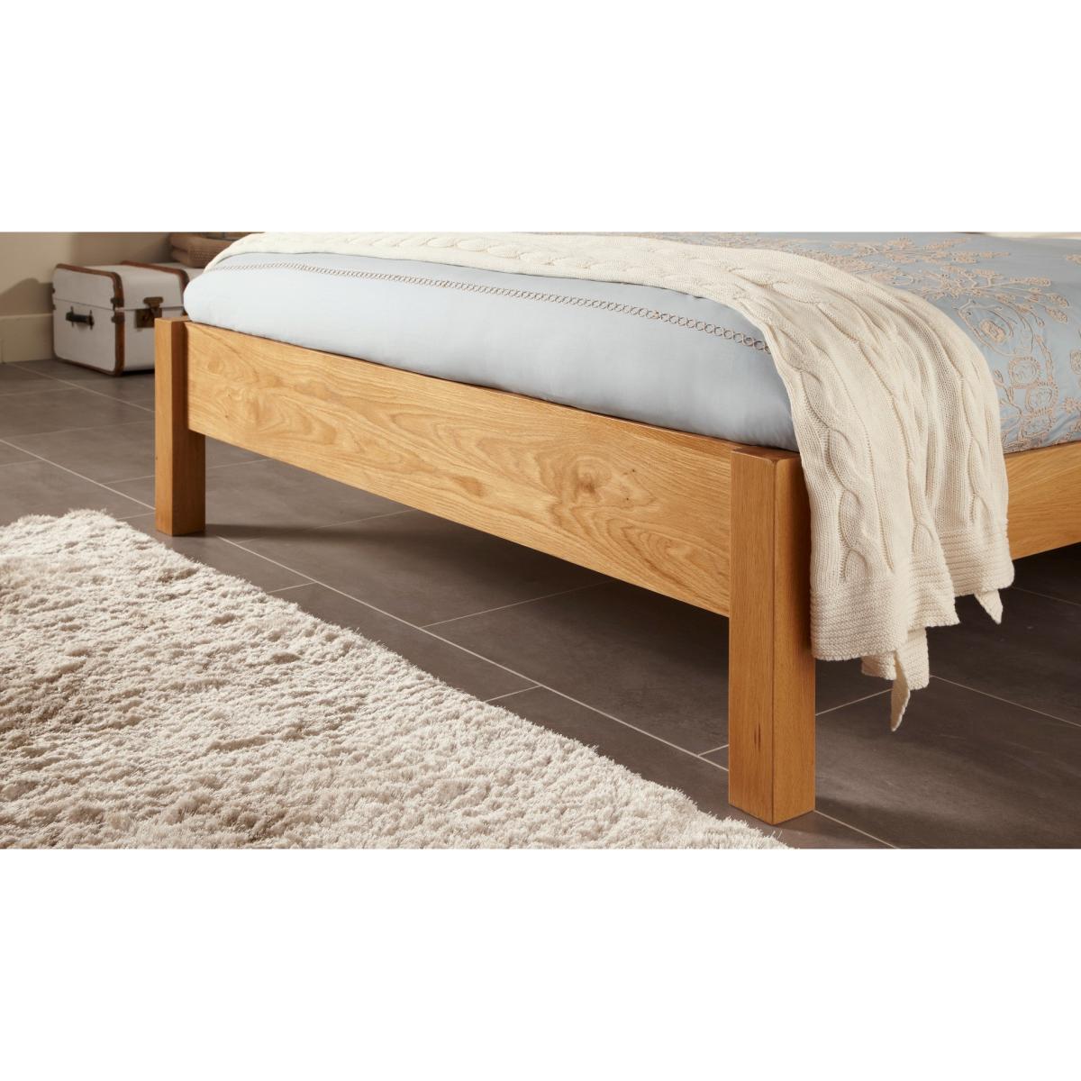 Linkin 150cm King Size Bed in Oak – image 9