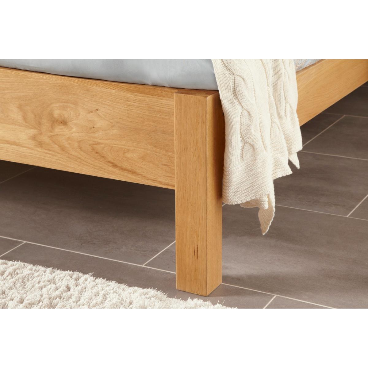 Linkin 150cm King Size Bed in Oak – image 10