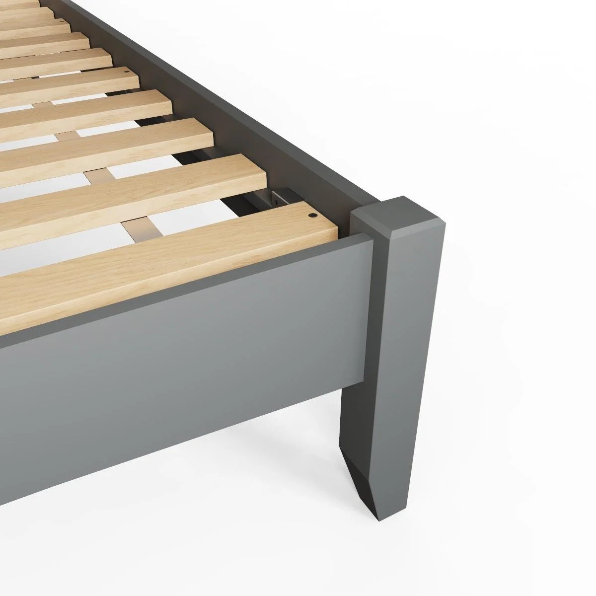 Arlia Oak and Grey King Size Bed – image 5