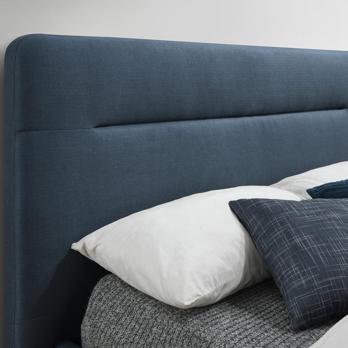Olivia's Fisher Fabric Bed in Steel Blue / Kingsize – image 6