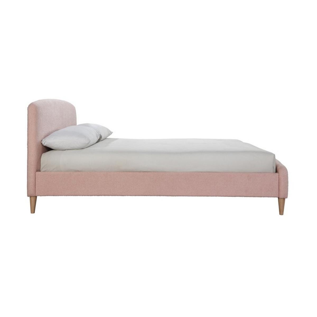 Olivia's Oscar Fabric Bed in Blush Pink / Kingsize – image 5