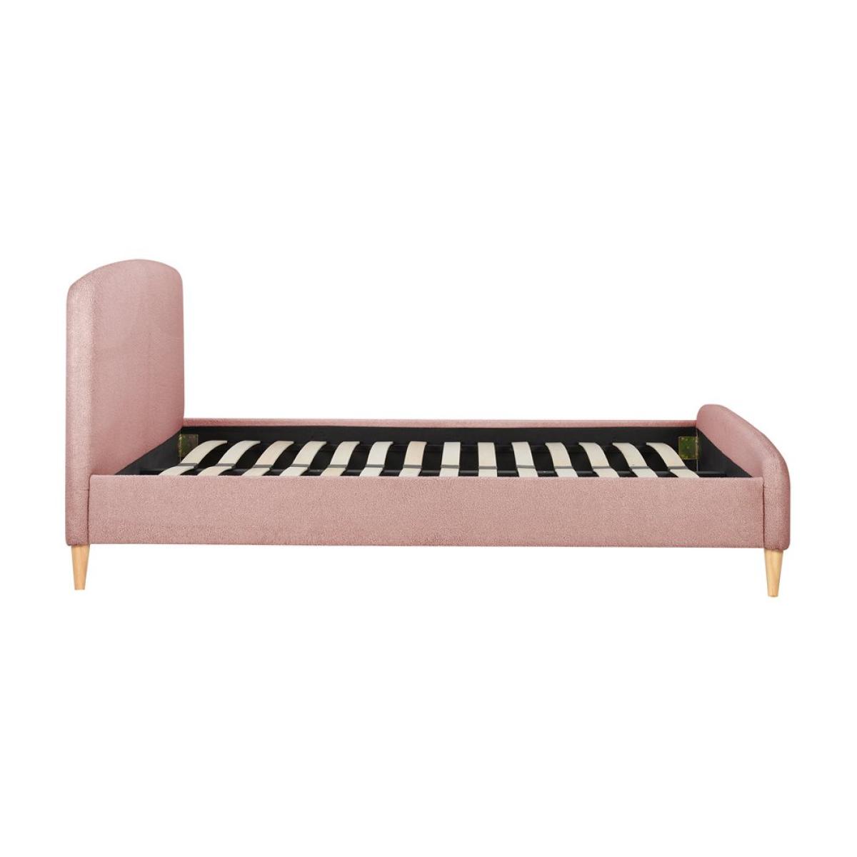 Olivia's Oscar Fabric Bed in Blush Pink / Kingsize – image 6