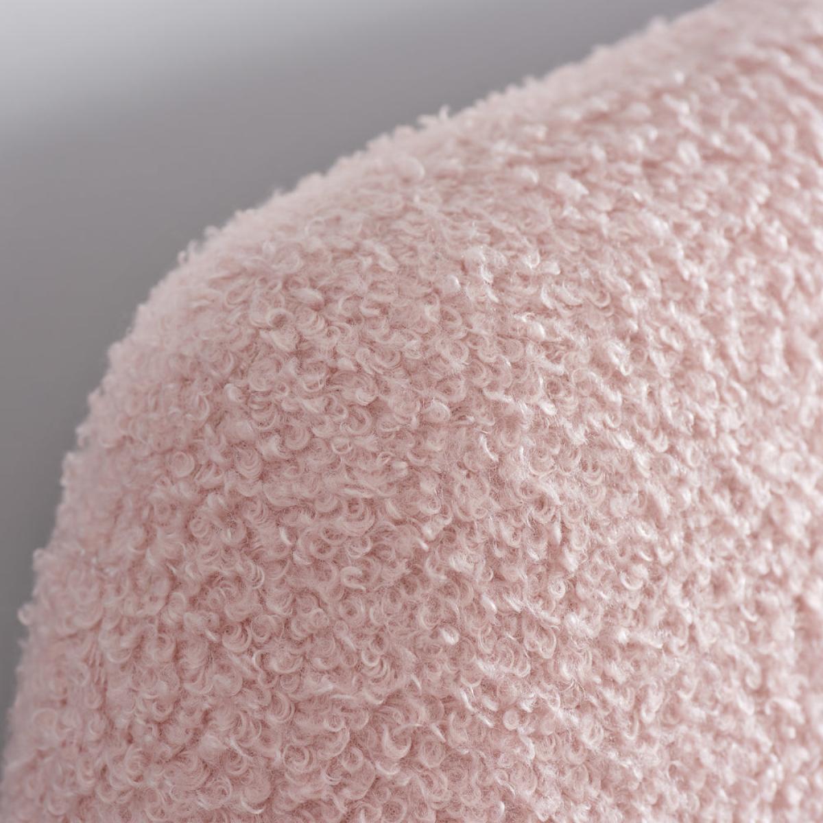 Olivia's Oscar Fabric Bed in Blush Pink / Kingsize – image 8
