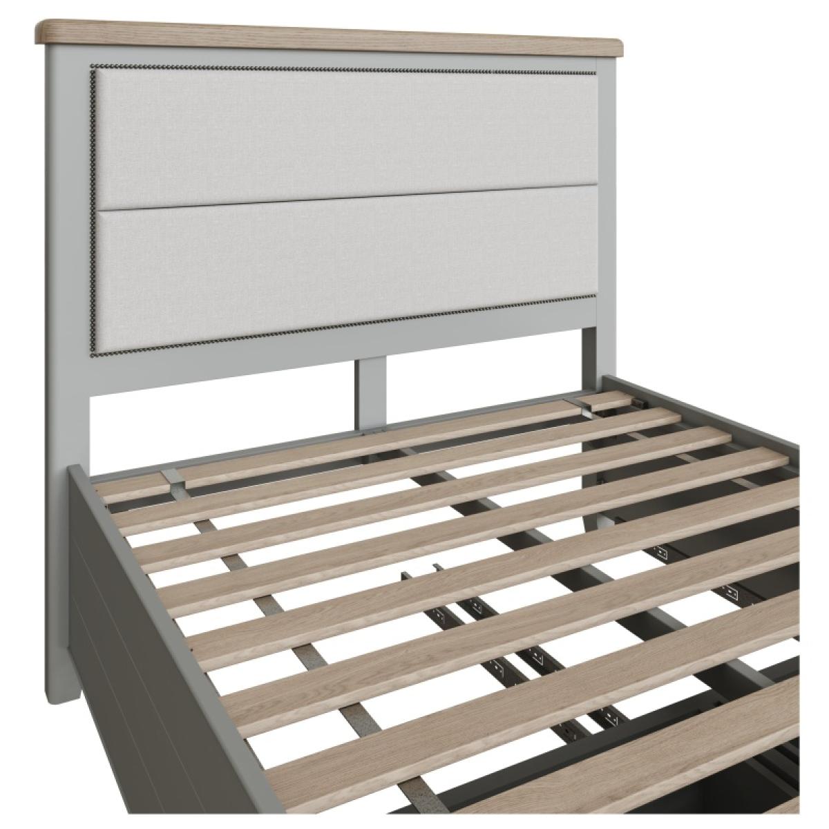 Hexham Painted Grey Bed Frame - 150cm King – image 3