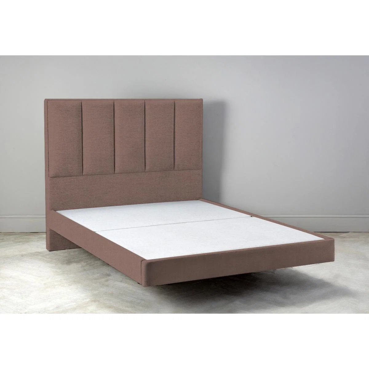 Waft 5' King Size Bed Frame in Dark Grape – image 1