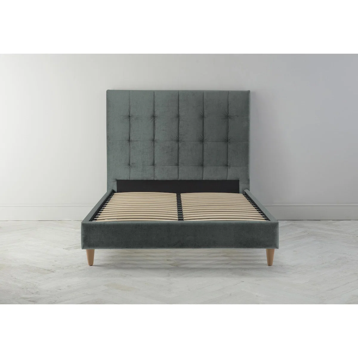 Hopper 5' King Ottoman Bed Frame in Peppermint
