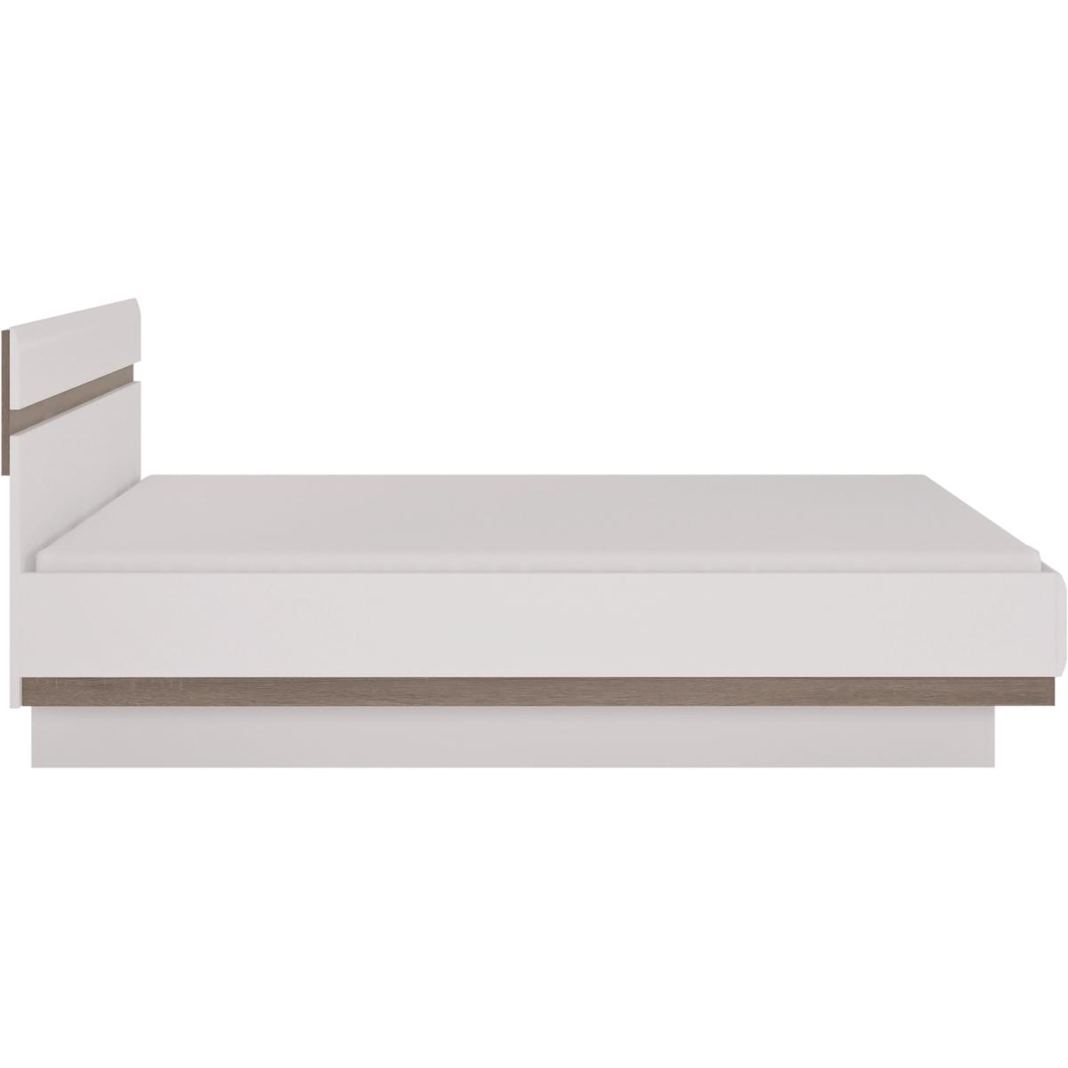 Jonas & James Leece Bed frame - White with oak trim / King – image 7