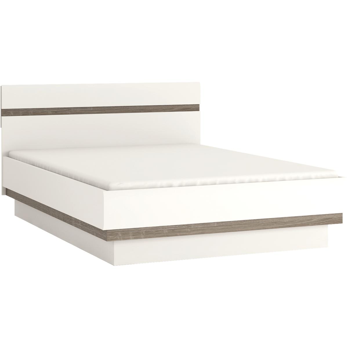 Jonas & James Leece Bed frame - White with oak trim / King – image 9
