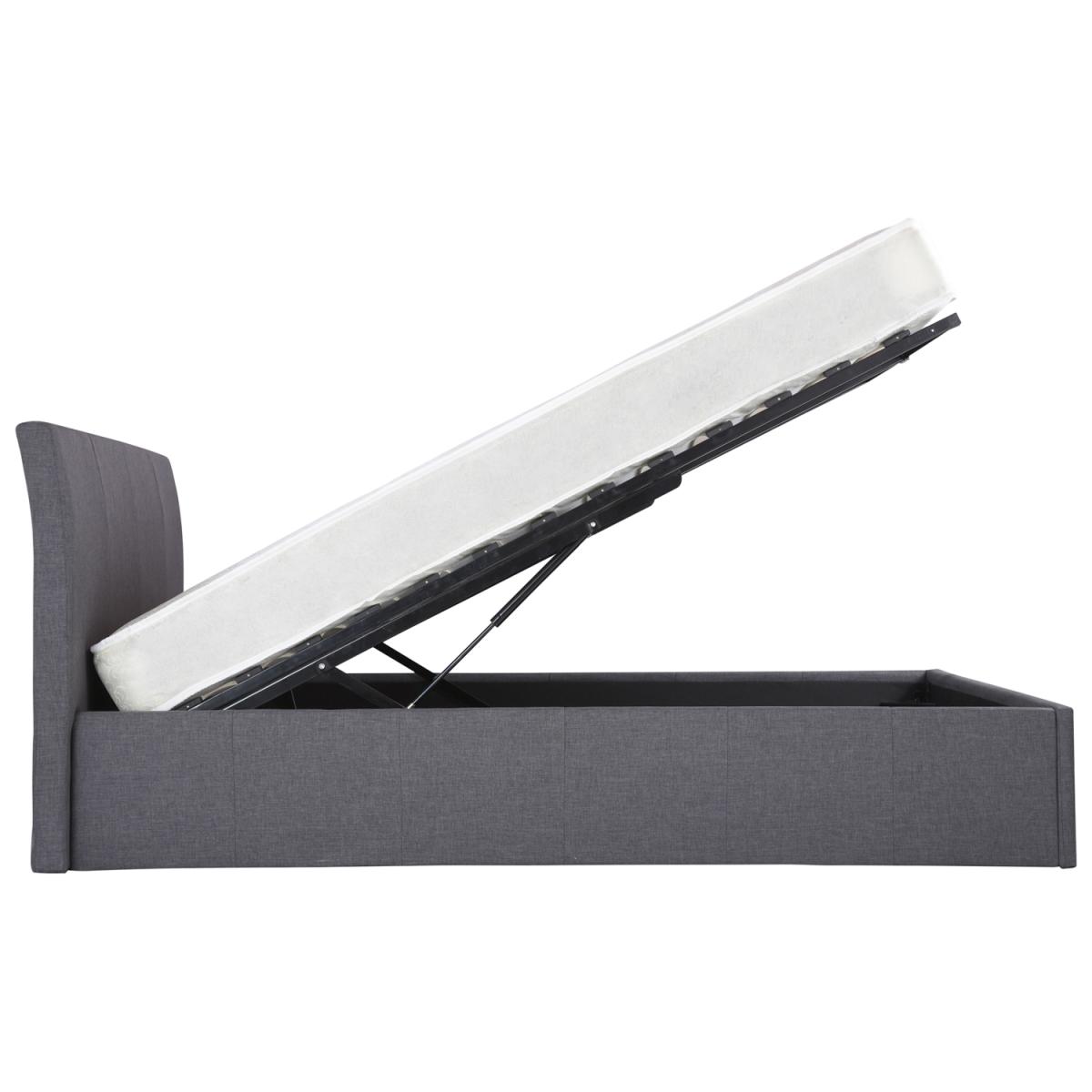 Ascot Ottoman Bed Frame - Black / King – image 12