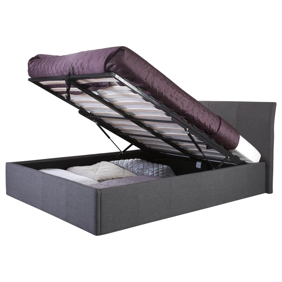 Ascot Ottoman Bed Frame - Black / King – image 13