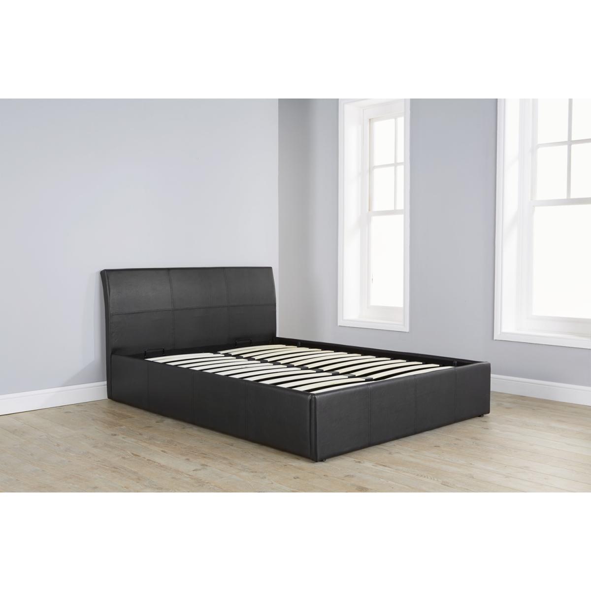 Ascot Ottoman Bed Frame - Black / King – image 5