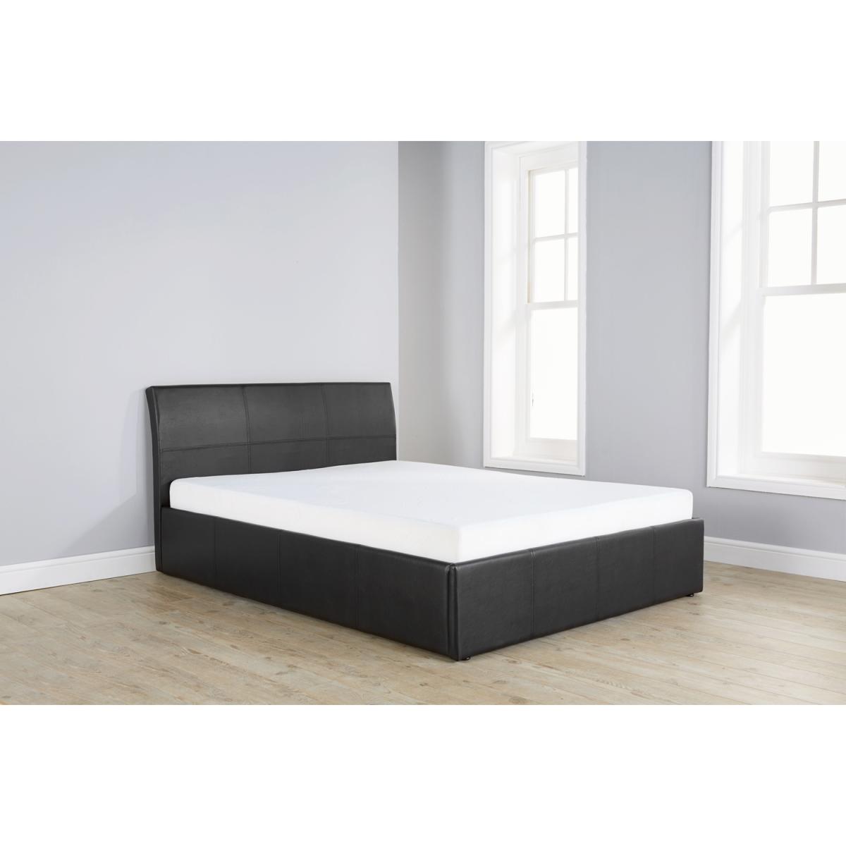 Ascot Ottoman Bed Frame - Black / King – image 6