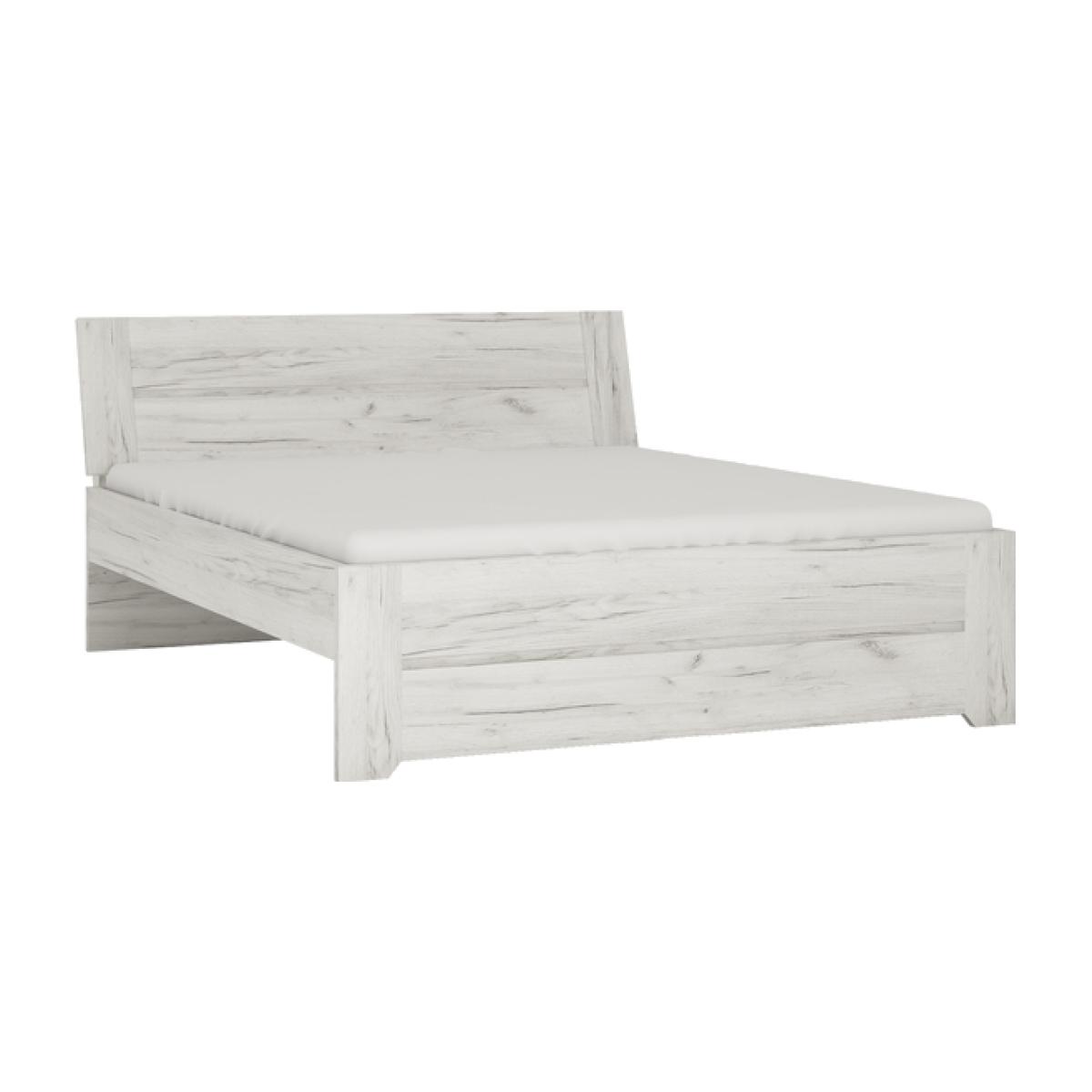 Marbel Bed Frame - White Craft Oak / King – image 1