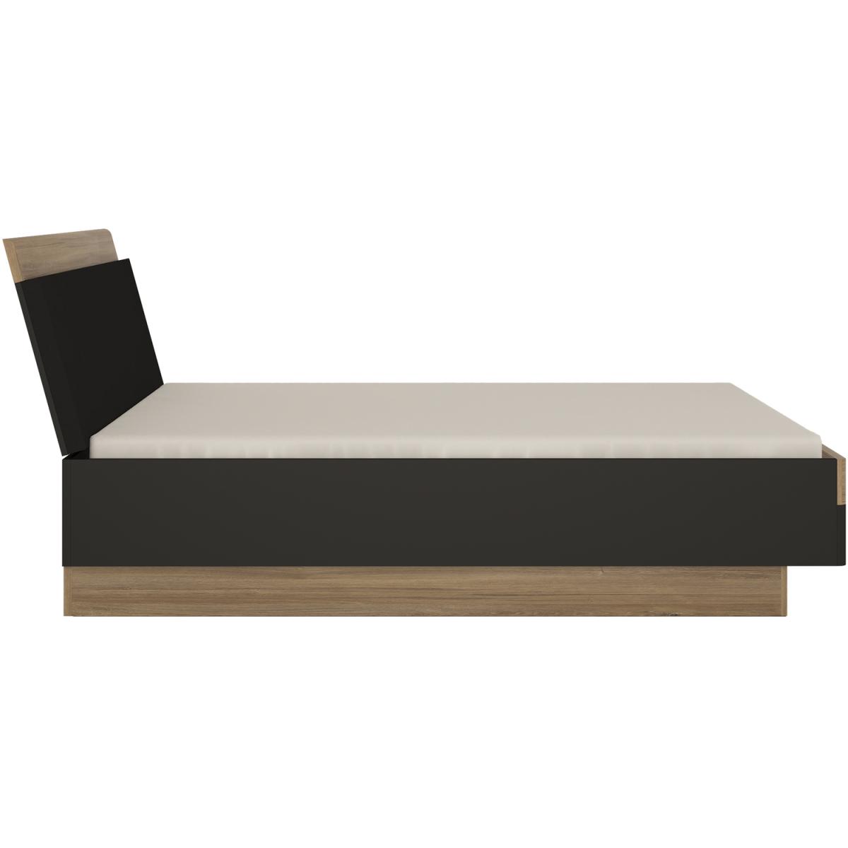 Jonas & James Orlando Bed - Stirling Oak / black / King – image 2