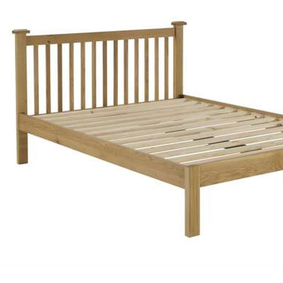 Birlea Woburn Bed Oak Veneers - Brown / King – image 3